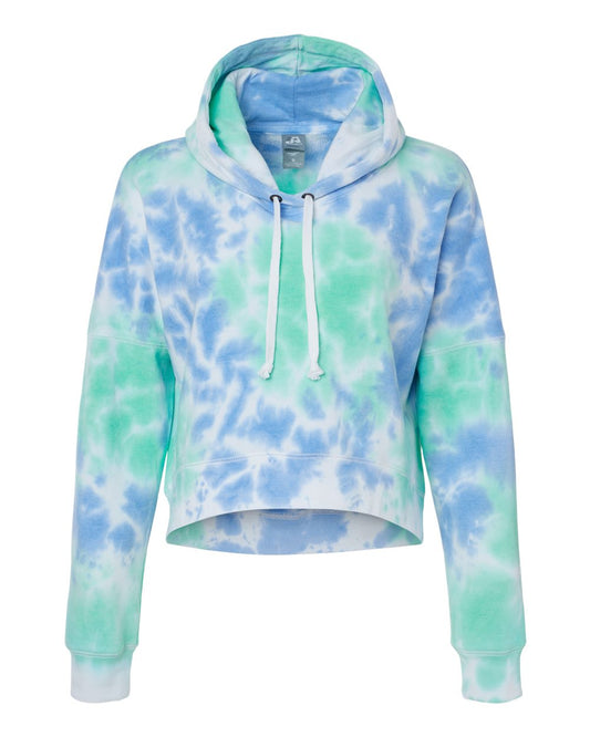 Women's Crop Hooded Sweatshirt - 8853