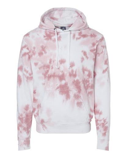 Men's Tie-Dyed Fleece Hooded Sweatshirt - 8861