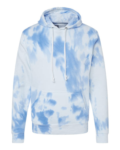 Men's Tie-Dyed Fleece Hooded Sweatshirt - 8861