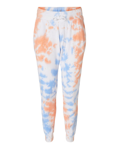 Unisex Tie-Dyed Fleece Joggers - 8884