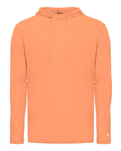 Men's Tri-Blend Surplice Hooded Long Sleeve T-Shirt - 4905