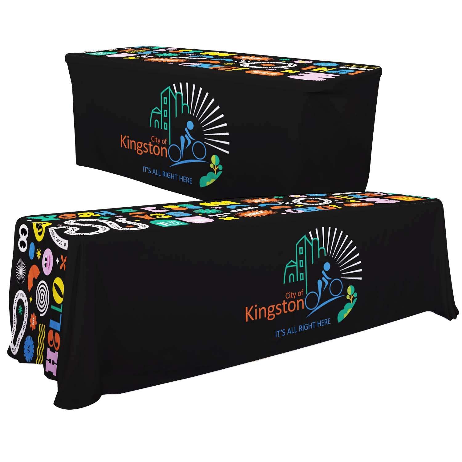 48-Hour Quick Ship 6'/8' Convertible Table Throw (Full-Color Full-Bleed)