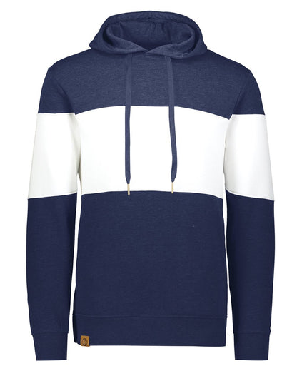 Men's All-American Fleece Colorblocked Hooded Sweatshirt - 229563