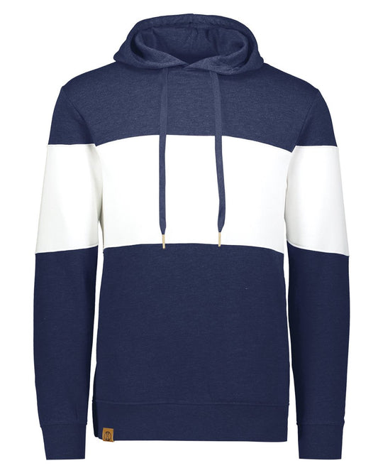 Men's All-American Fleece Colorblocked Hooded Sweatshirt - 229563