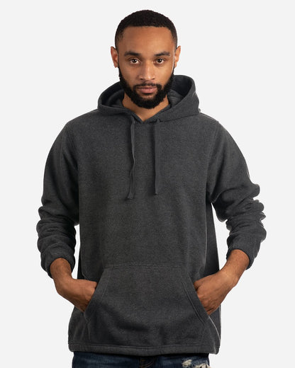 Men's Polar Fleece Hooded Pullover - 3500