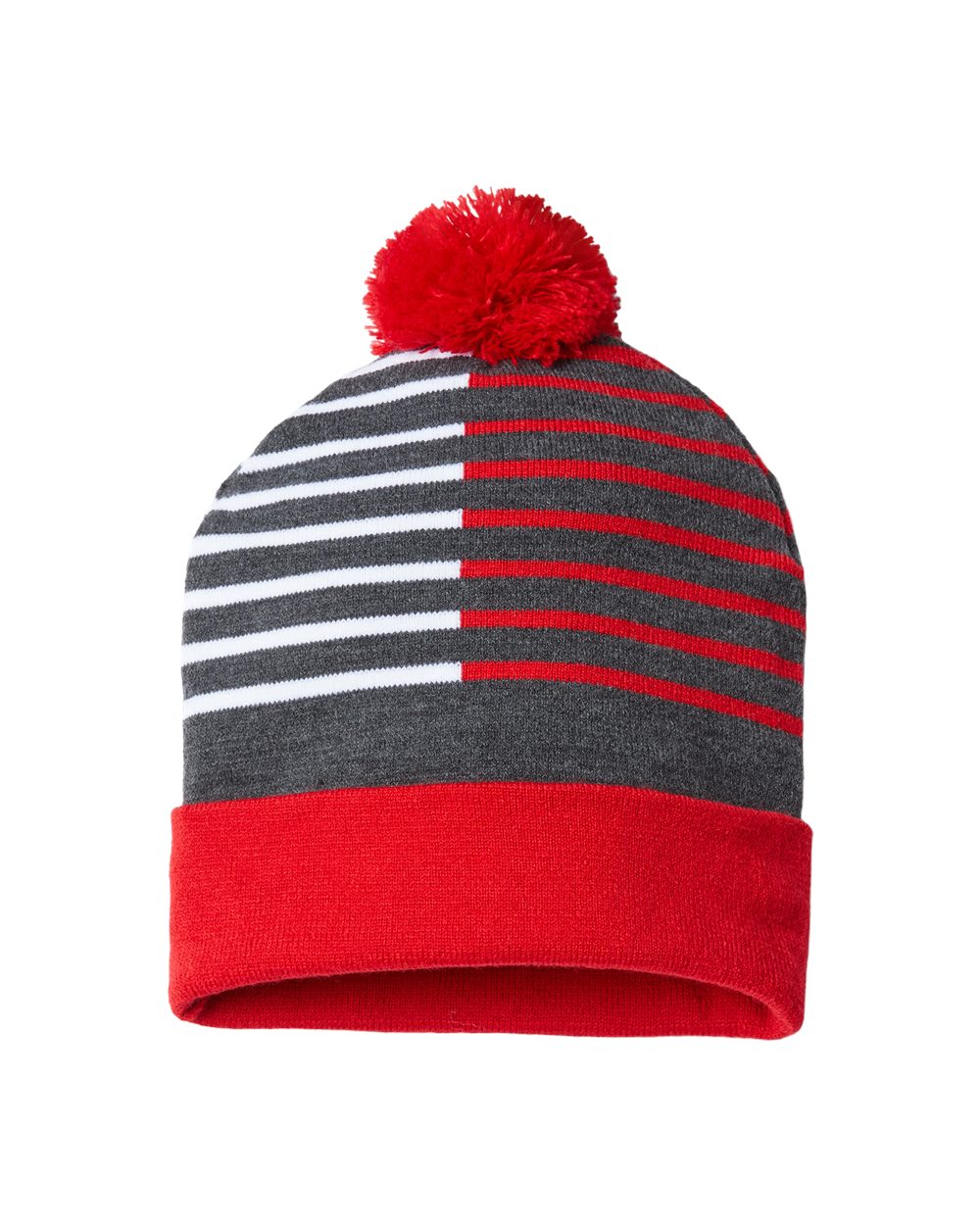 USA-Made Half Color Beanie - RKH12