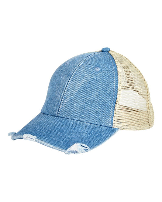 Ollie Distressed Cap - OL102