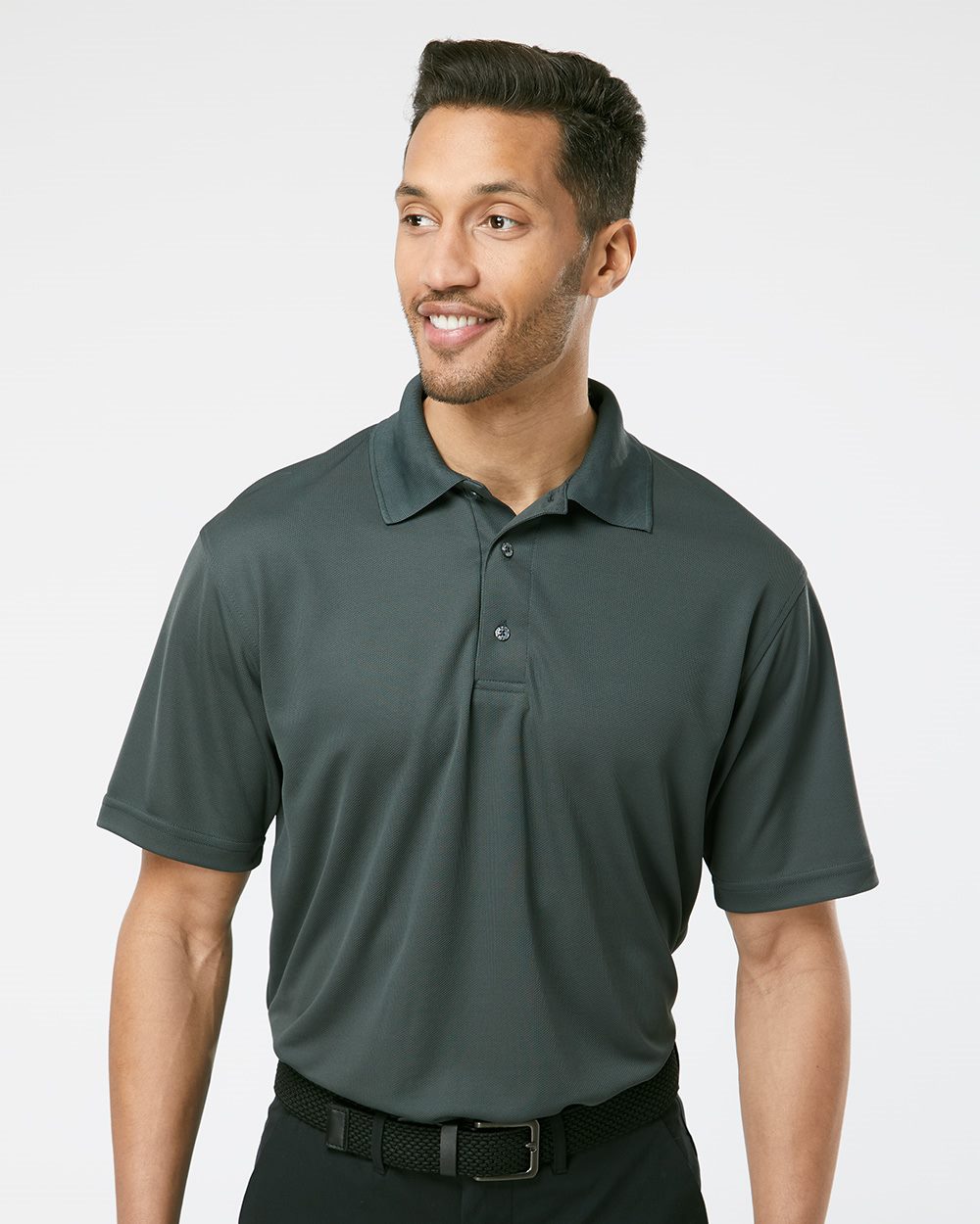 Men's Saratoga Performance Mini Mesh Polo - 100