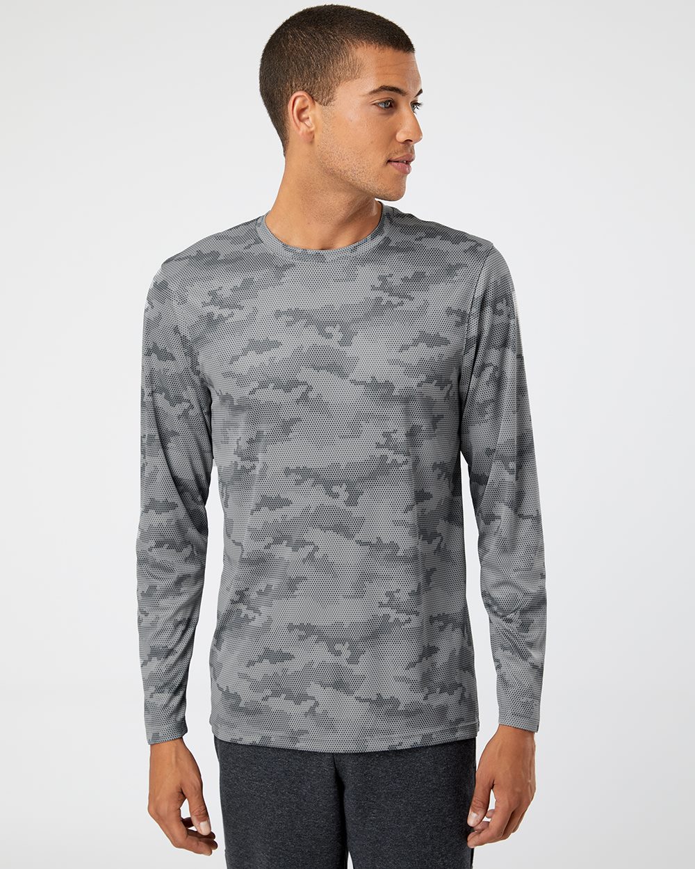 Unisex Pompano Performance Camo Long Sleeve T-Shirt - 217