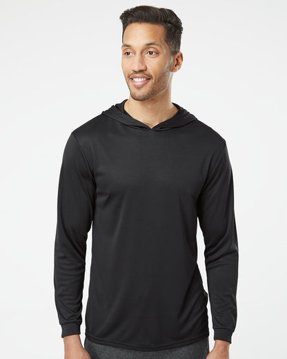 Unisex Bahama Performance Hooded Long Sleeve T-Shirt - 220