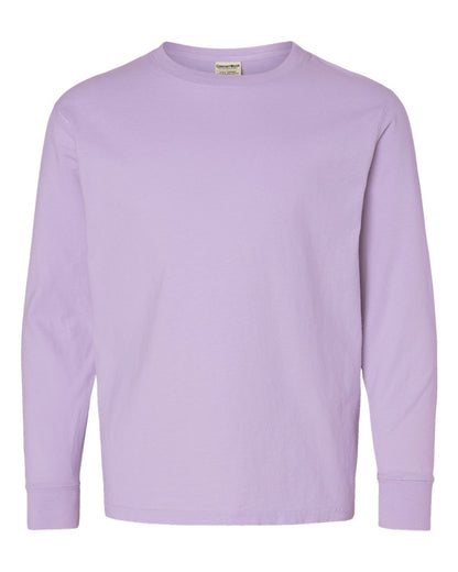 Youth Garment-Dyed Long Sleeve T-Shirt - GDH275
