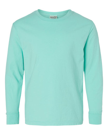 Youth Garment-Dyed Long Sleeve T-Shirt - GDH275
