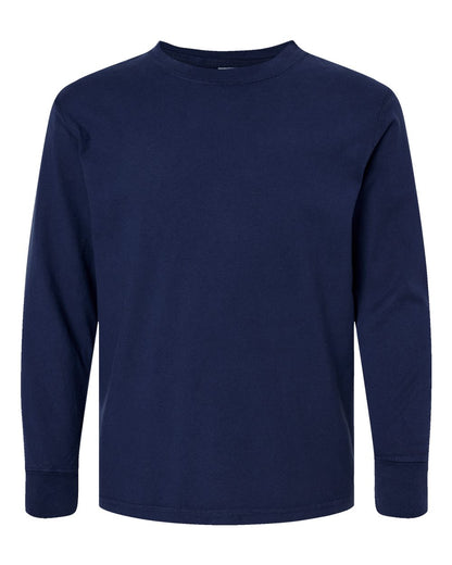 Youth Garment-Dyed Long Sleeve T-Shirt - GDH275