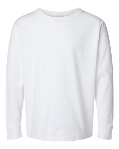 Youth Garment-Dyed Long Sleeve T-Shirt - GDH275