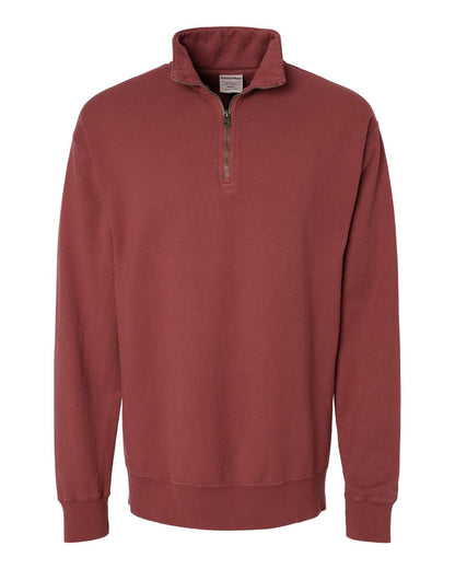 Unisex Garment-Dyed Quarter-Zip Sweatshirt - GDH425