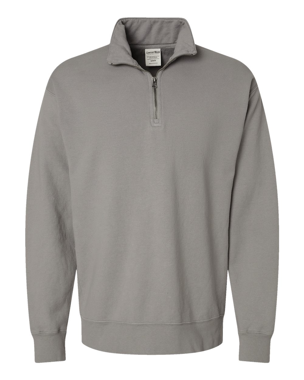 Unisex Garment-Dyed Quarter-Zip Sweatshirt - GDH425