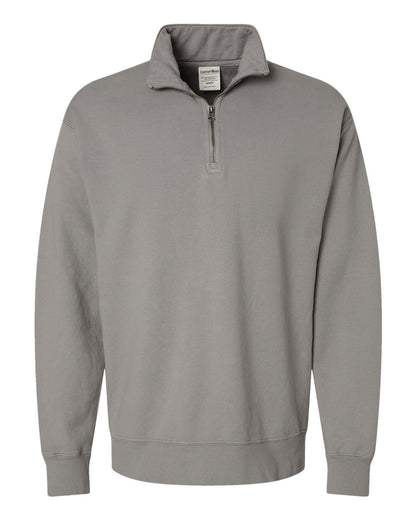 Unisex Garment-Dyed Quarter-Zip Sweatshirt - GDH425