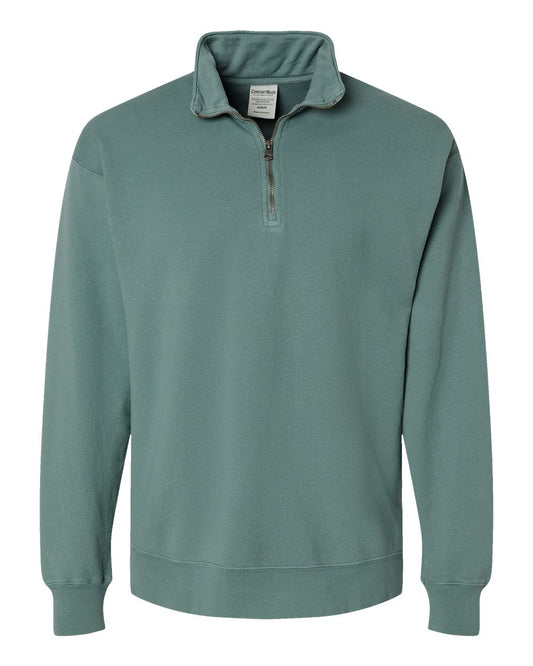 Unisex Garment-Dyed Quarter-Zip Sweatshirt - GDH425