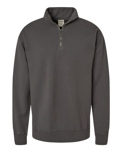 Unisex Garment-Dyed Quarter-Zip Sweatshirt - GDH425