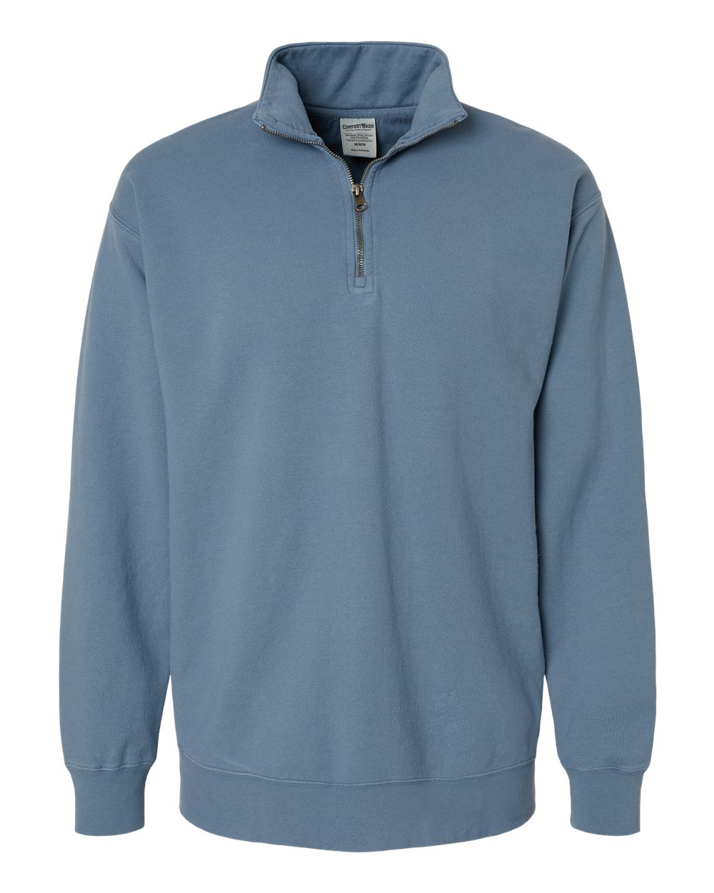 Unisex Garment-Dyed Quarter-Zip Sweatshirt - GDH425