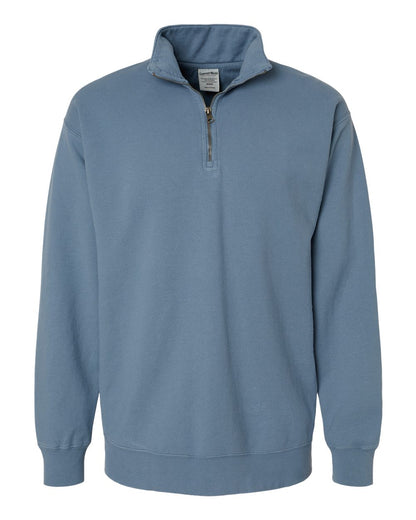 Unisex Garment-Dyed Quarter-Zip Sweatshirt - GDH425