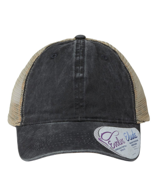 Women's Washed Mesh-Back Cap - TESS