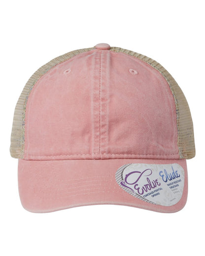 Women's Washed Mesh-Back Cap - TESS