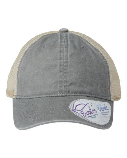 Women's Washed Mesh-Back Cap - TESS