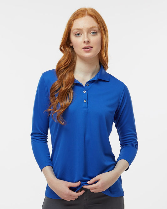 Women's Lady Palm Three-Quarter Sleeve Polo - 120
