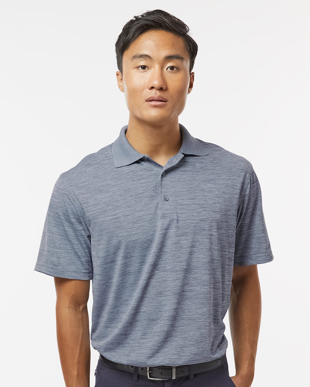 Men's Dakota Striated Heather Polo - 130