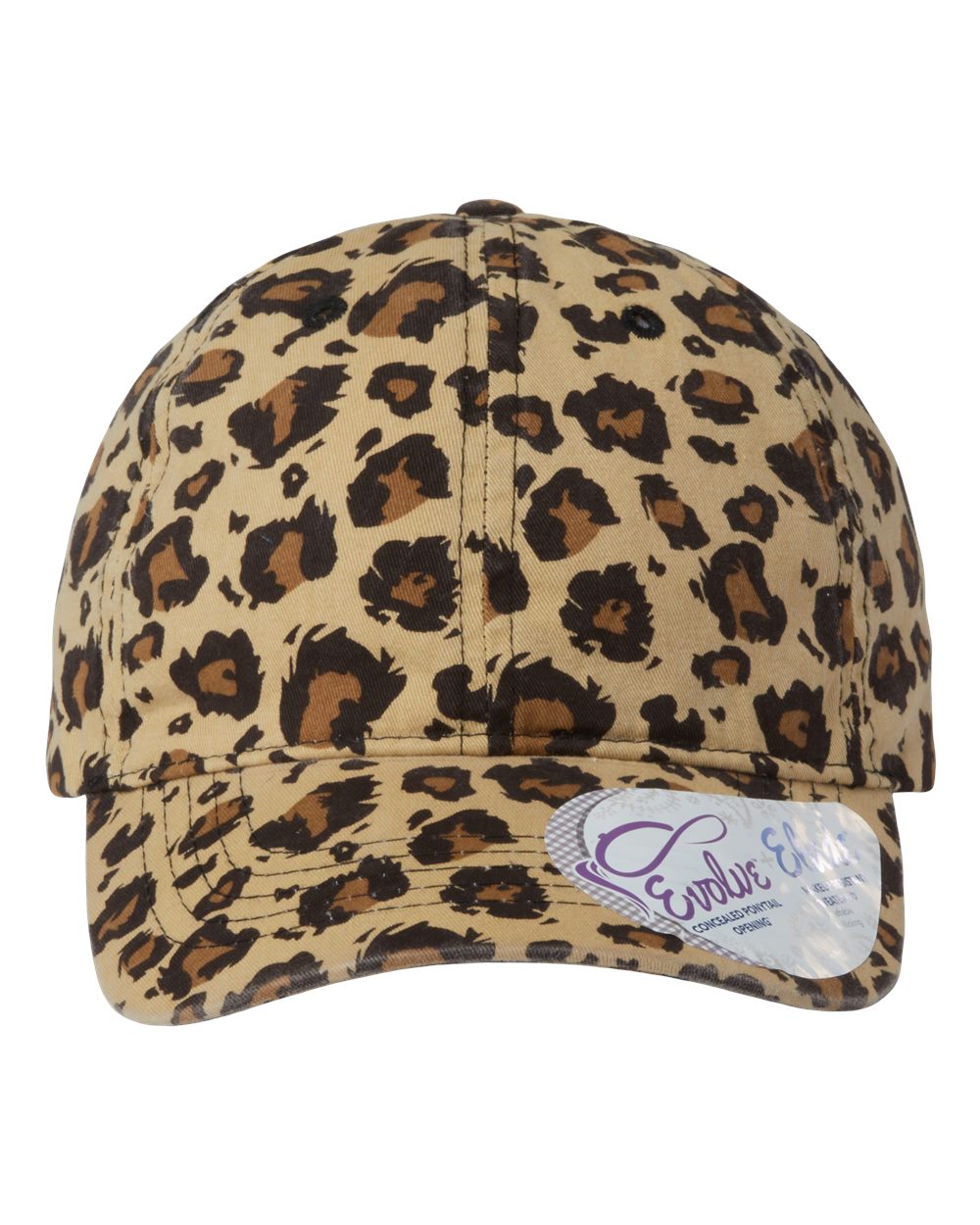 Women's Garment-Washed Fashion Print Cap - HATTIE
