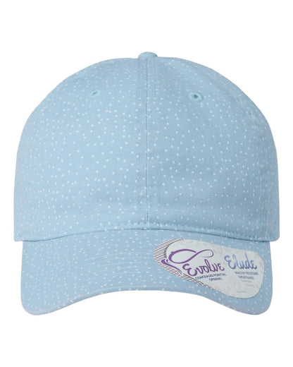 Women's Garment-Washed Fashion Print Cap - HATTIE