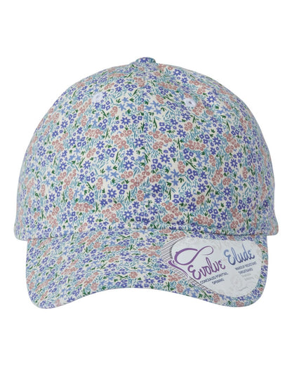 Women's Garment-Washed Fashion Print Cap - HATTIE