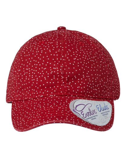 Women's Garment-Washed Fashion Print Cap - HATTIE