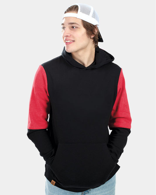 Youth All-American Team Fleece Colorblocked Hooded Sweatshirt - 222681