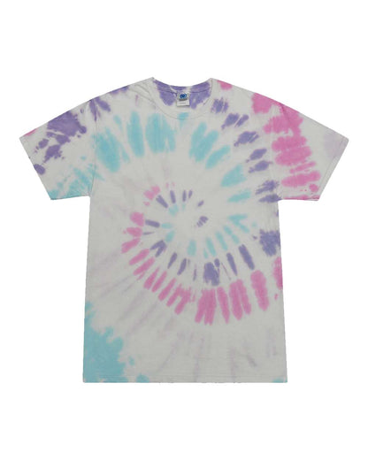 Unisex Multi-Color Tie-Dyed T-Shirt - 1000