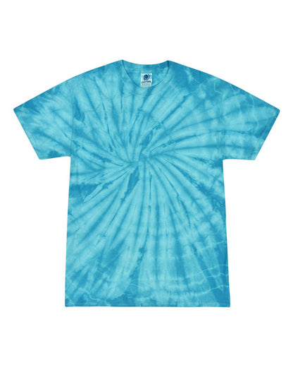 Unisex Multi-Color Tie-Dyed T-Shirt - 1000