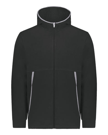 Unisex Eco Revive™ Polar Fleece Hooded Full-Zip Jacket - 6858