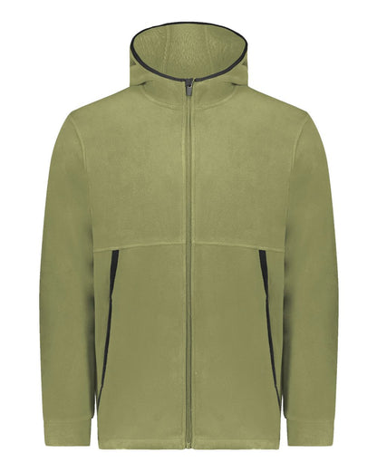 Unisex Eco Revive™ Polar Fleece Hooded Full-Zip Jacket - 6858
