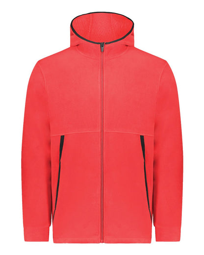 Unisex Eco Revive™ Polar Fleece Hooded Full-Zip Jacket - 6858
