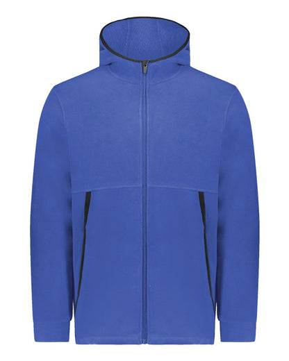Youth Eco Revive™ Polar Fleece Hooded Full-Zip Jacket - 6859