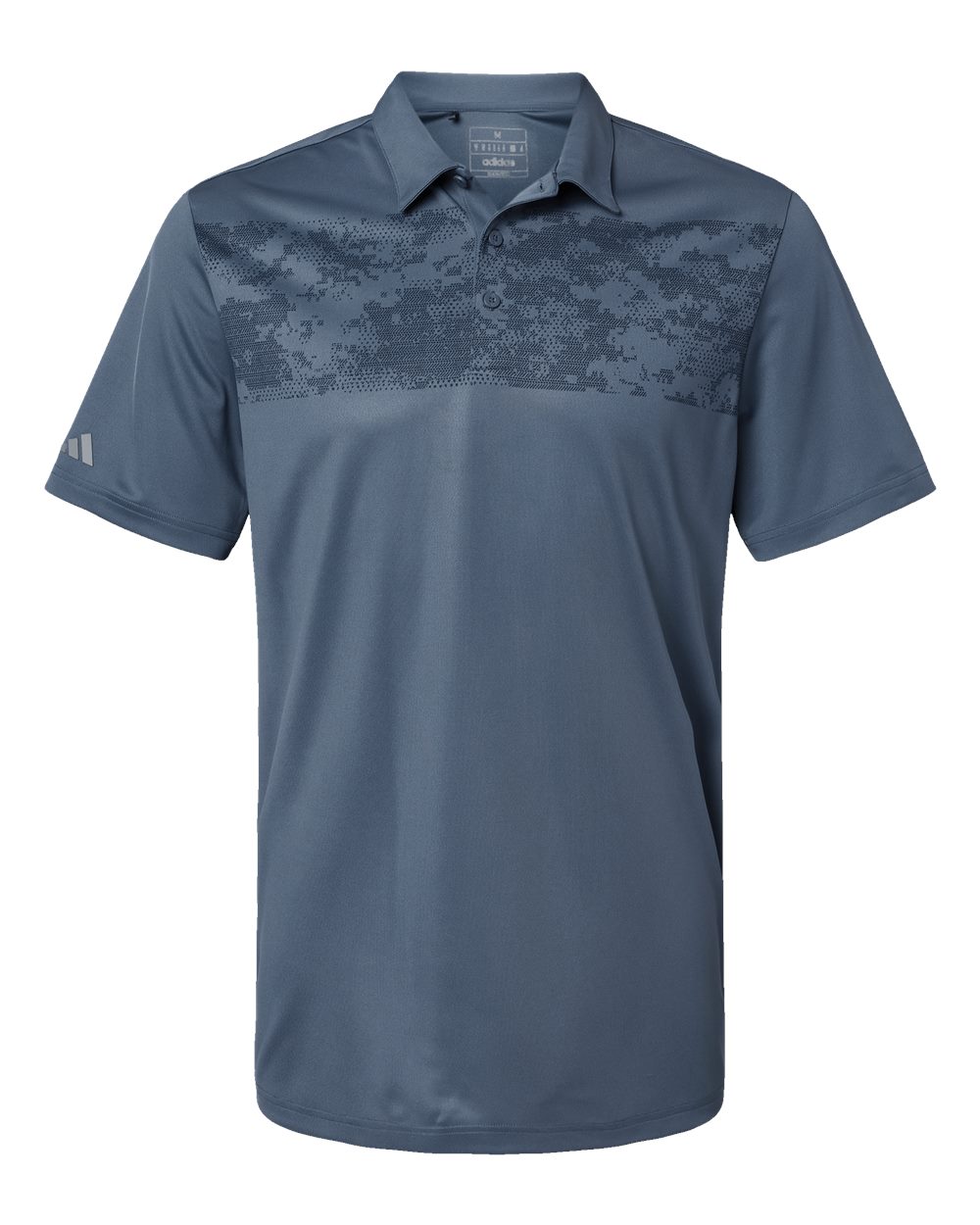 Men's Camo Chest Print Polo - A585