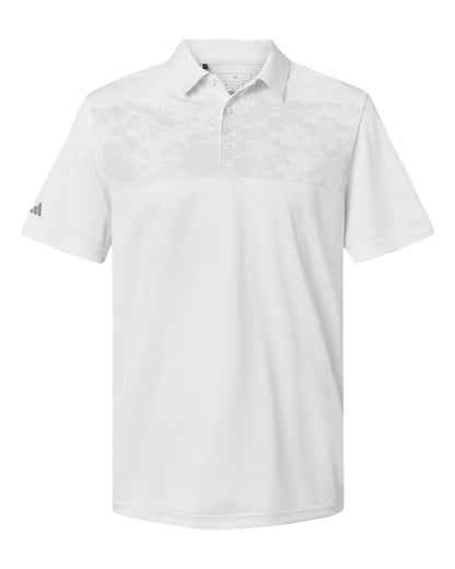 Men's Camo Chest Print Polo - A585