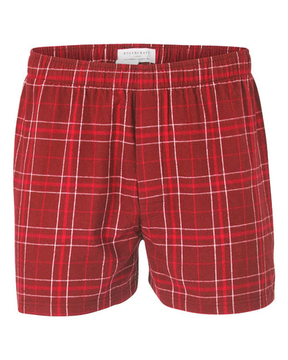 Men's Double Brushed Flannel Boxers - BM6701