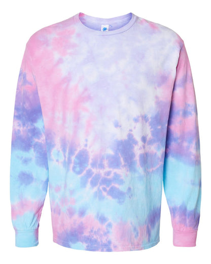 Unisex Tie-Dyed Long Sleeve T-Shirt - 2000