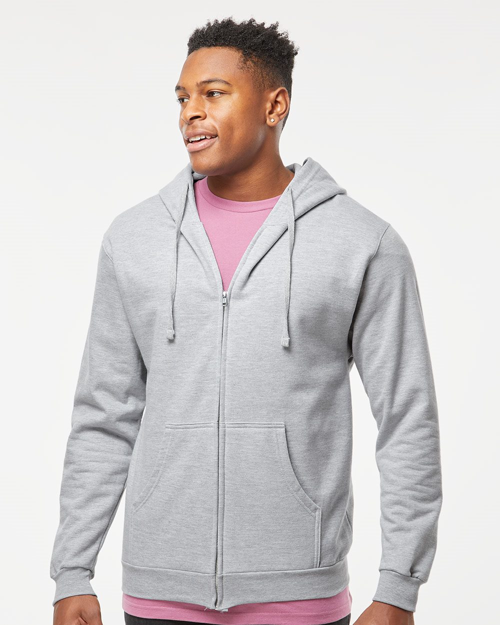 Unisex Full-Zip Hooded Sweatshirt - 331