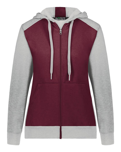 Women's Eco Revive™ Three-Season Triblend Fleece Full-Zip Hooded Sweatshirt - 6901