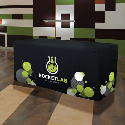6' Fitted Table Throw (Full-Color Full Bleed)