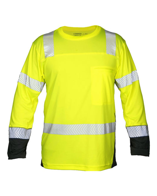 Unisex Premium Black Series® Cool Touch Class 3 Long Sleeve T-Shirt - 9177