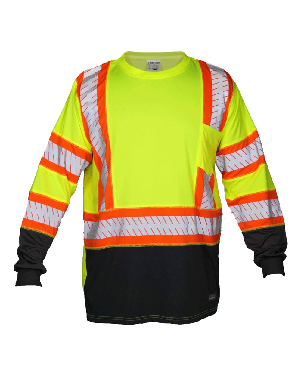 Unisex DOT Class 3 Long Sleeve T-Shirt - 9181